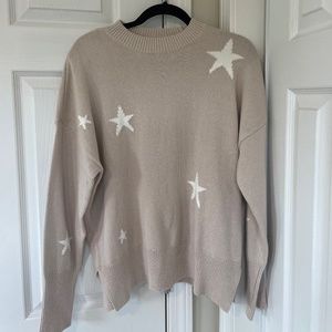 Pistola Beige Sweater with Stars